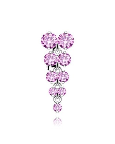 Piercing nombril inversé multi gemmes