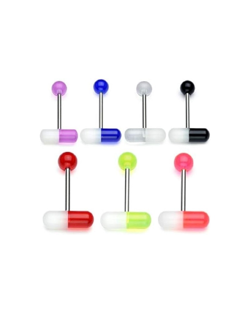 Piercing langue pilule