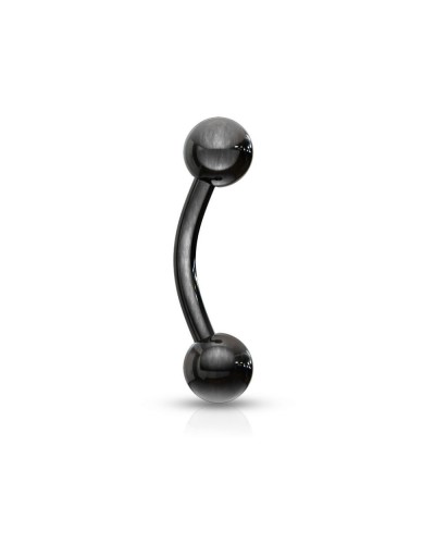 Piercing arcade en titane avec boules