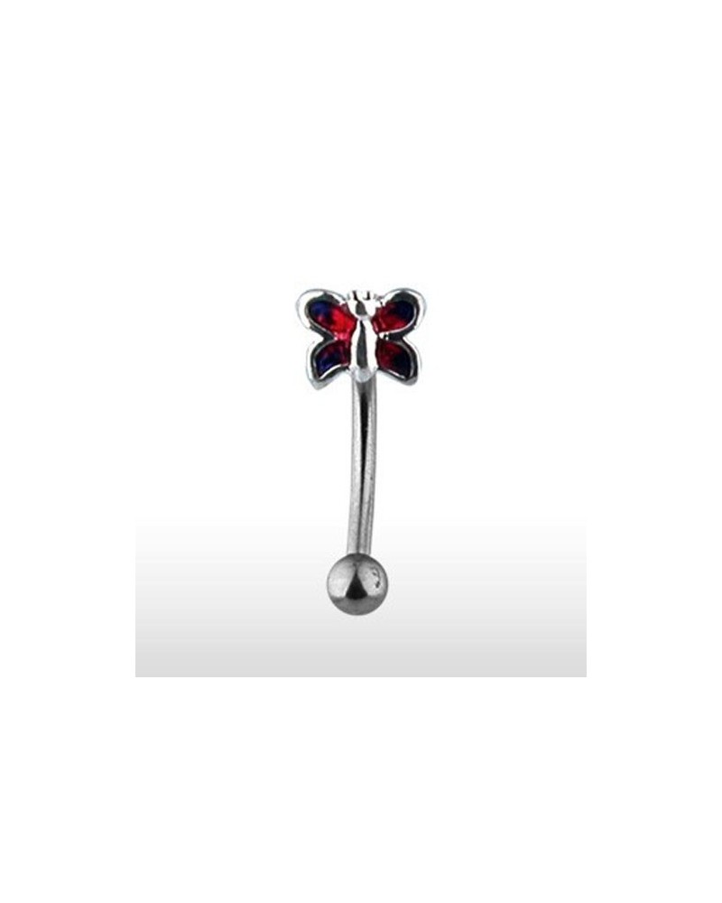 Piercing arcade papillon