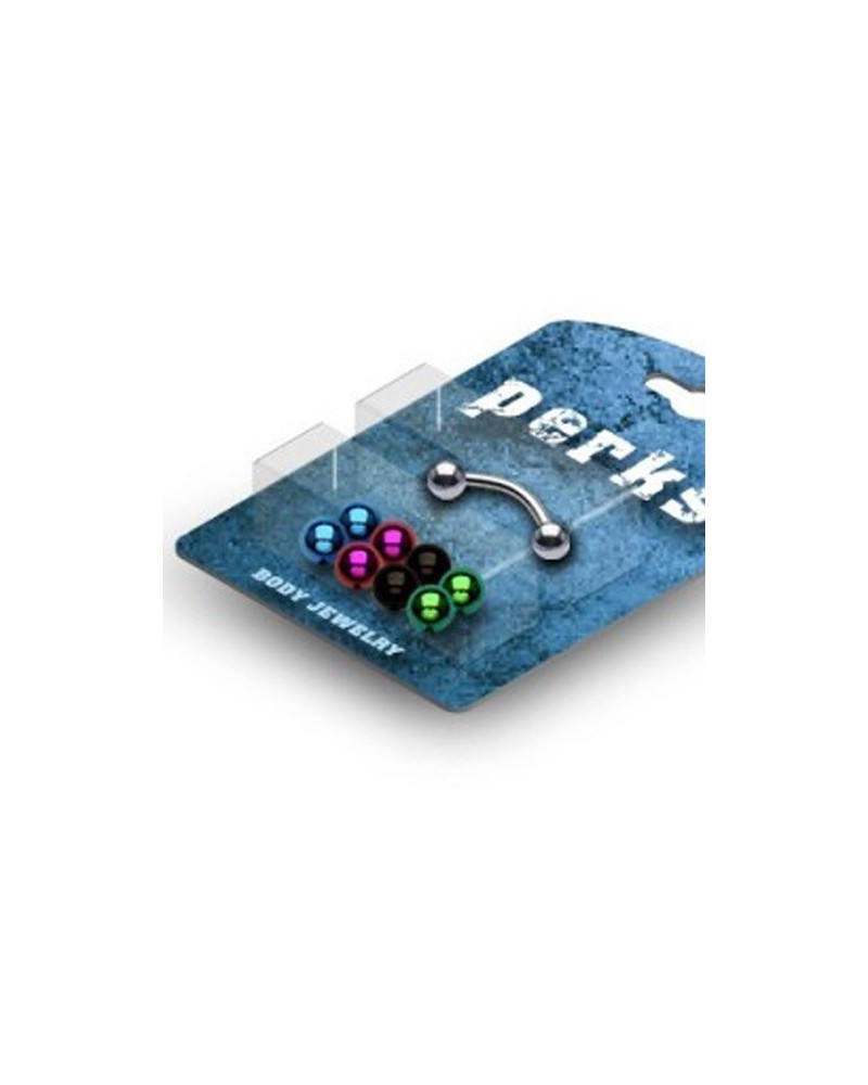 Pack piercing arcade boules interchangeable en titane