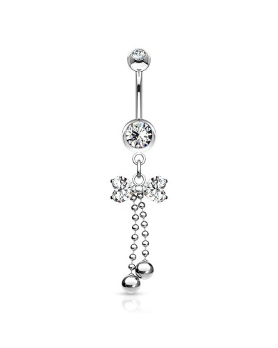 Piercing nombril ruban