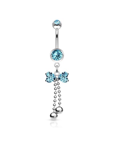 Piercing nombril ruban