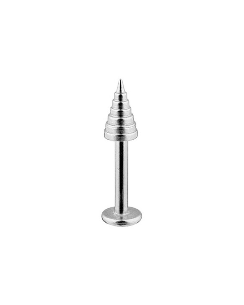 Piercing labret cône en acier chirurgical