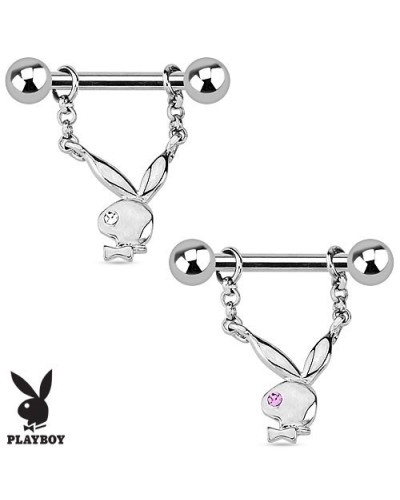 Piercing téton lapin Playboy