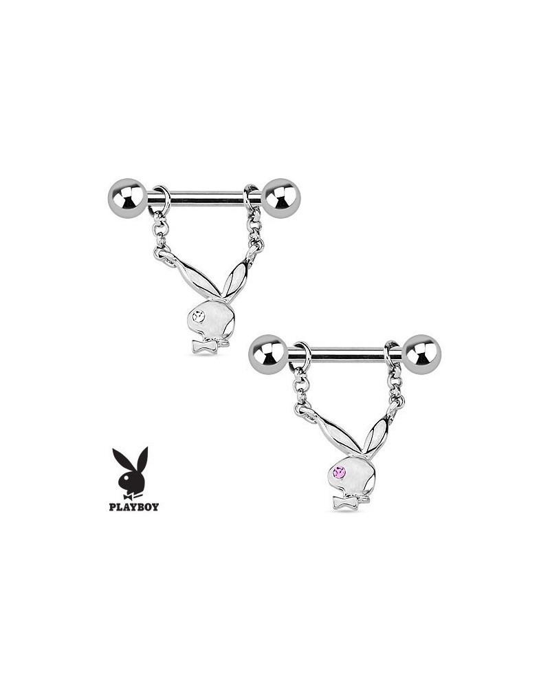 Piercing téton lapin Playboy