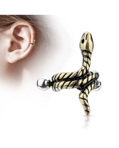 Piercing hélix serpent